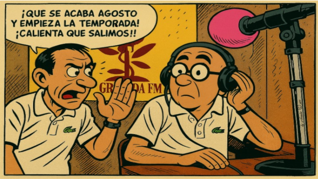 A calentar que salimos!!! Granada FM