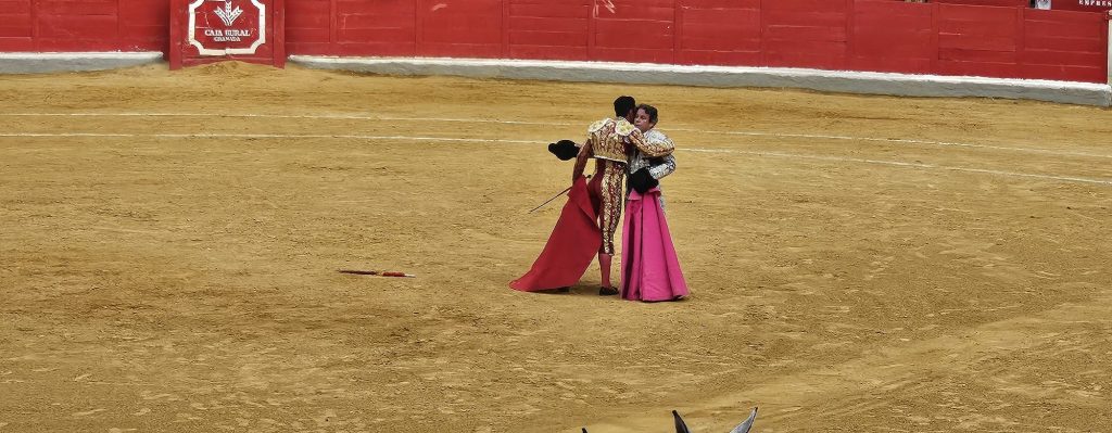 El Fandi con Manzanares