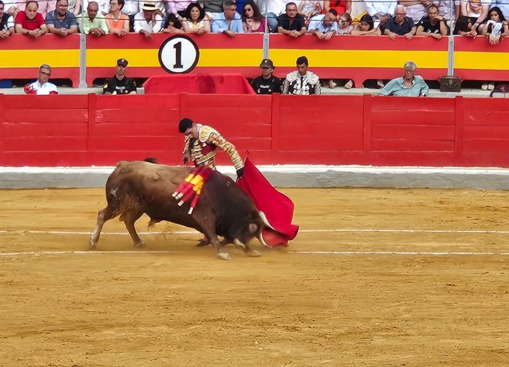 Manzanares toreando