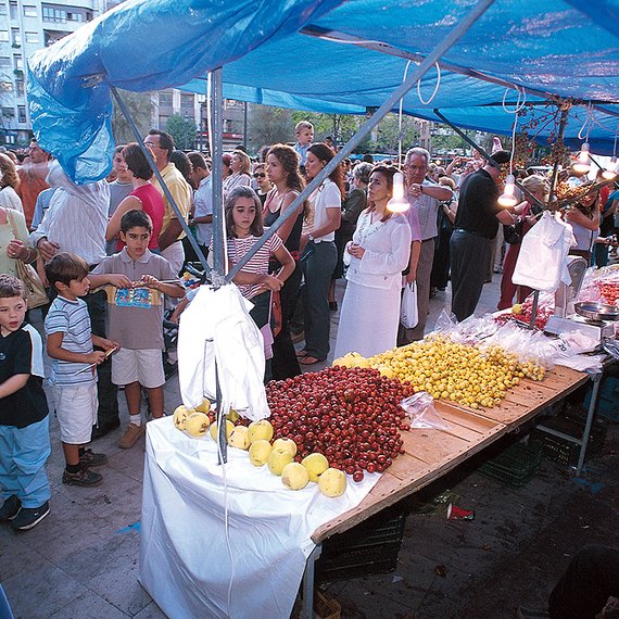 Mercado frutos de otoño