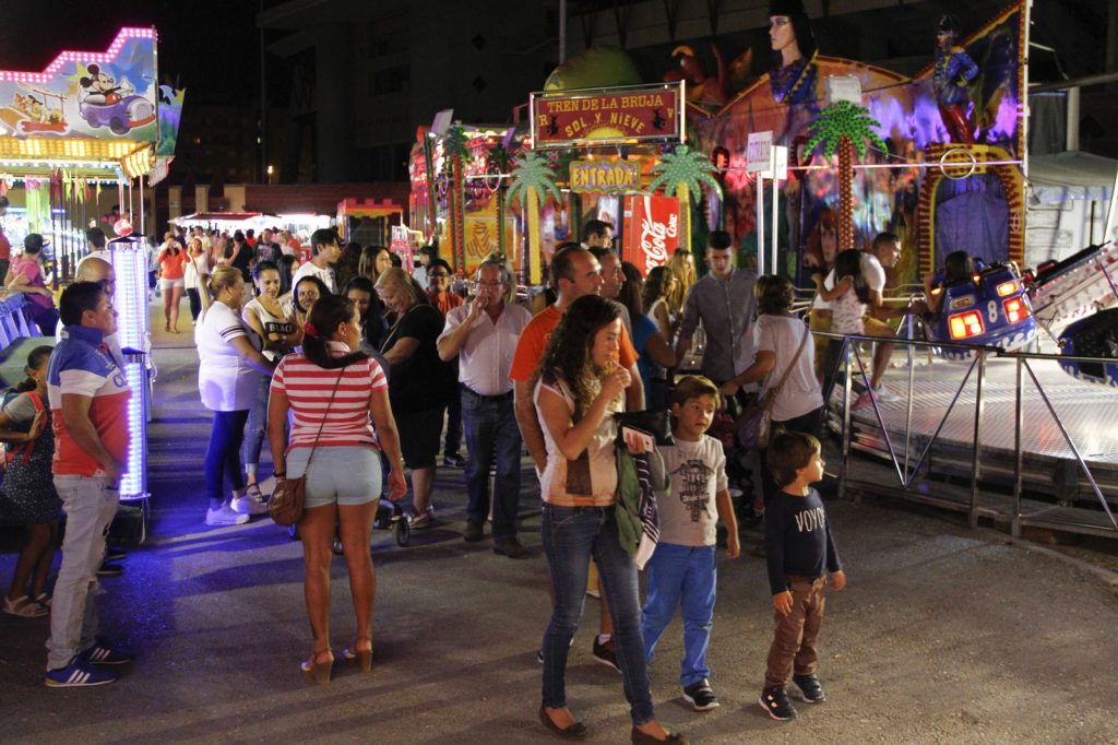 Atracciones durante las Fiestas del Zaidín
