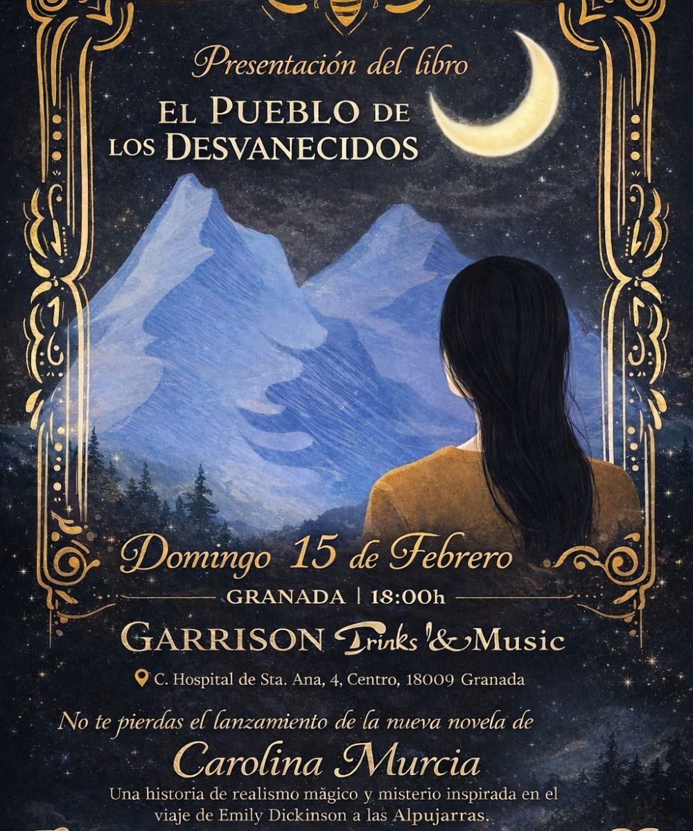 Cartel Presentación El Libro de los Desvanecidos